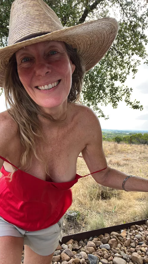 Are you checking out the view?