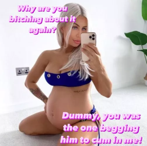 Cuck hubbies can be so delusional 🤣