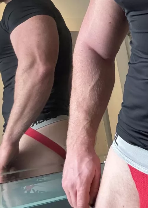 Describe my forearms in 3 words or less?