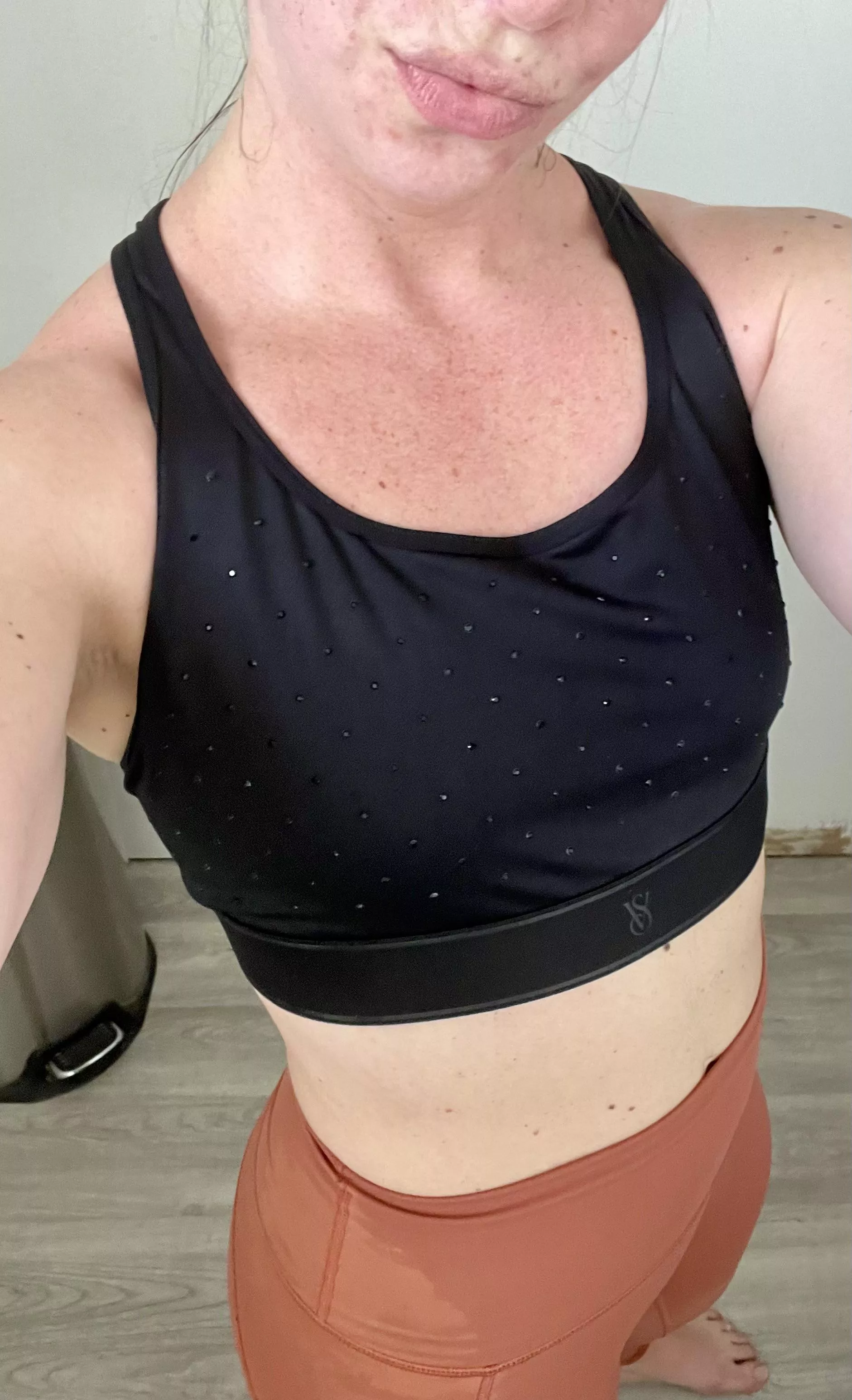 drenched from hot yoga