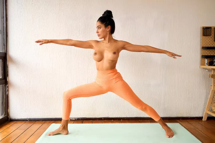 finding my balance, both on and off the mat :)