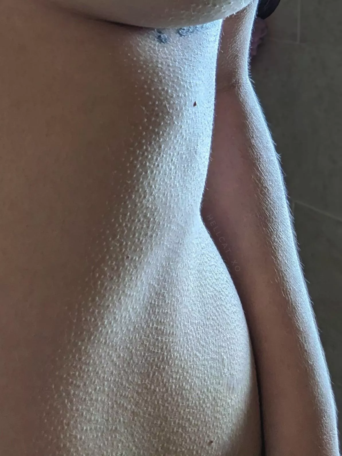 goosebumps every time I step into the shower