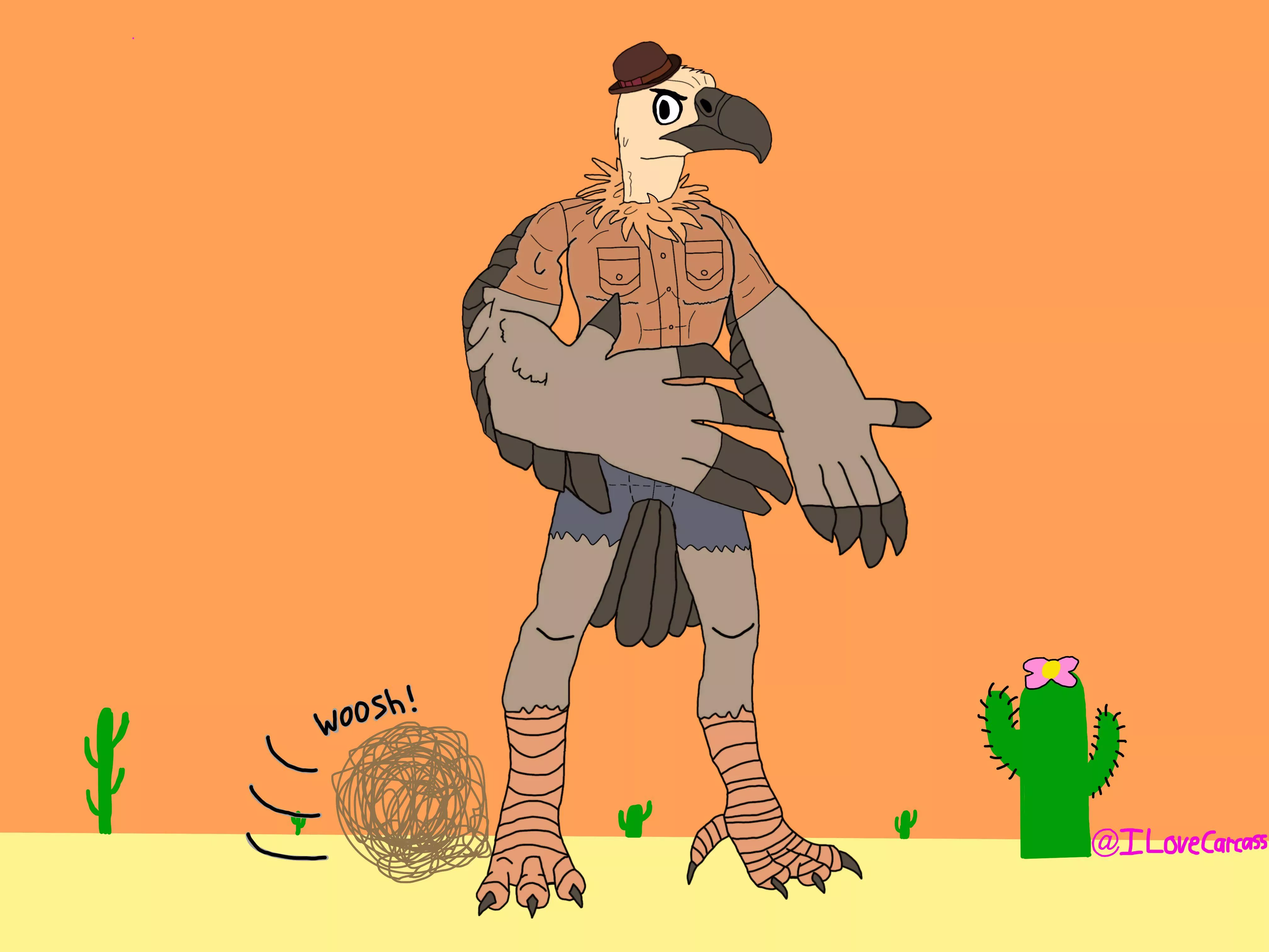 Here is Vincenzo, my vulture guy