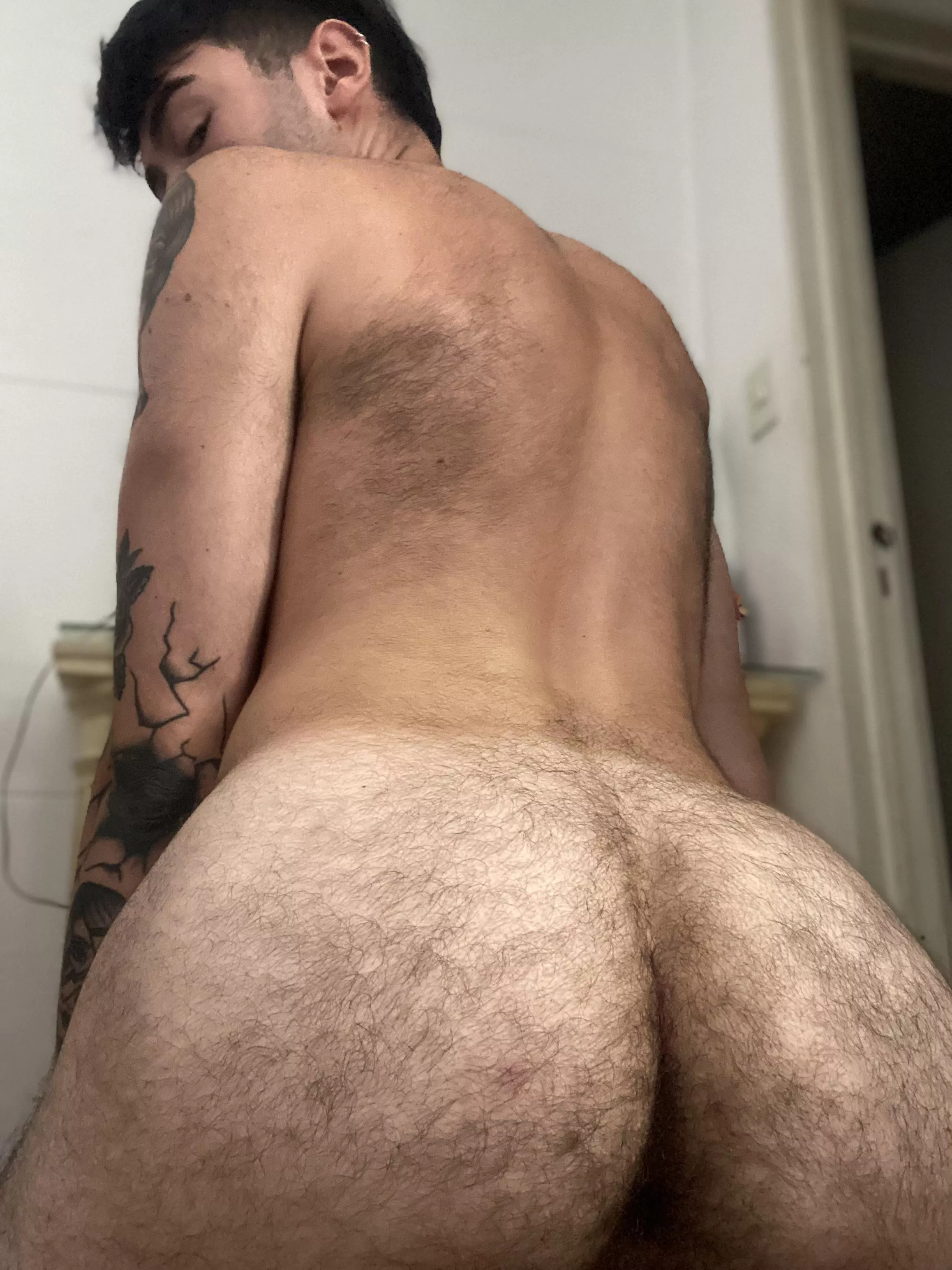 I have more of hairy ass