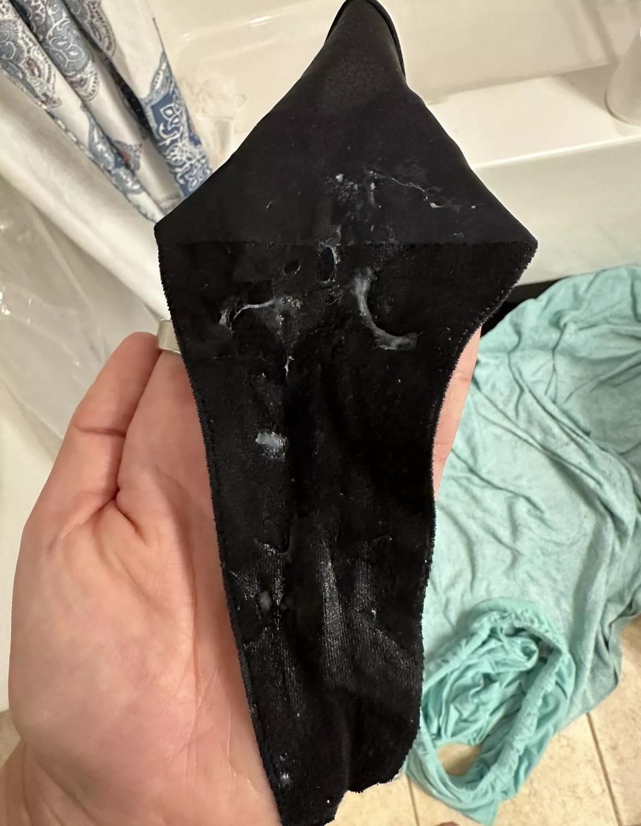 I hope you like messy teacher panties