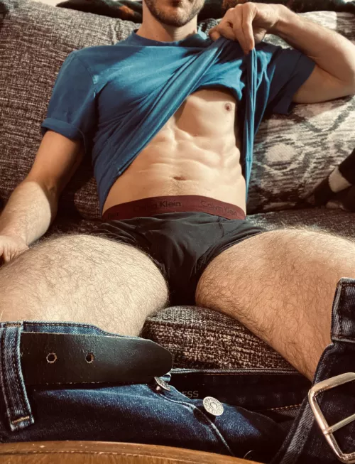 I like to sit back and relax after class.