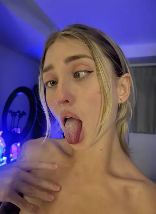 I'm sitting here quietly waiting for your cock 😘