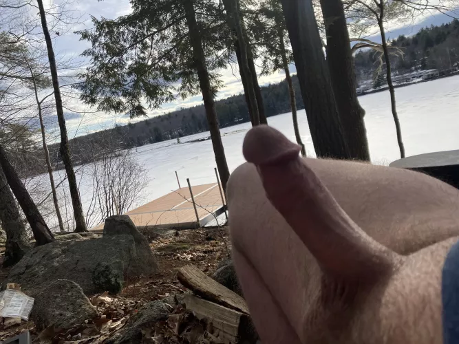 It was a little cold out