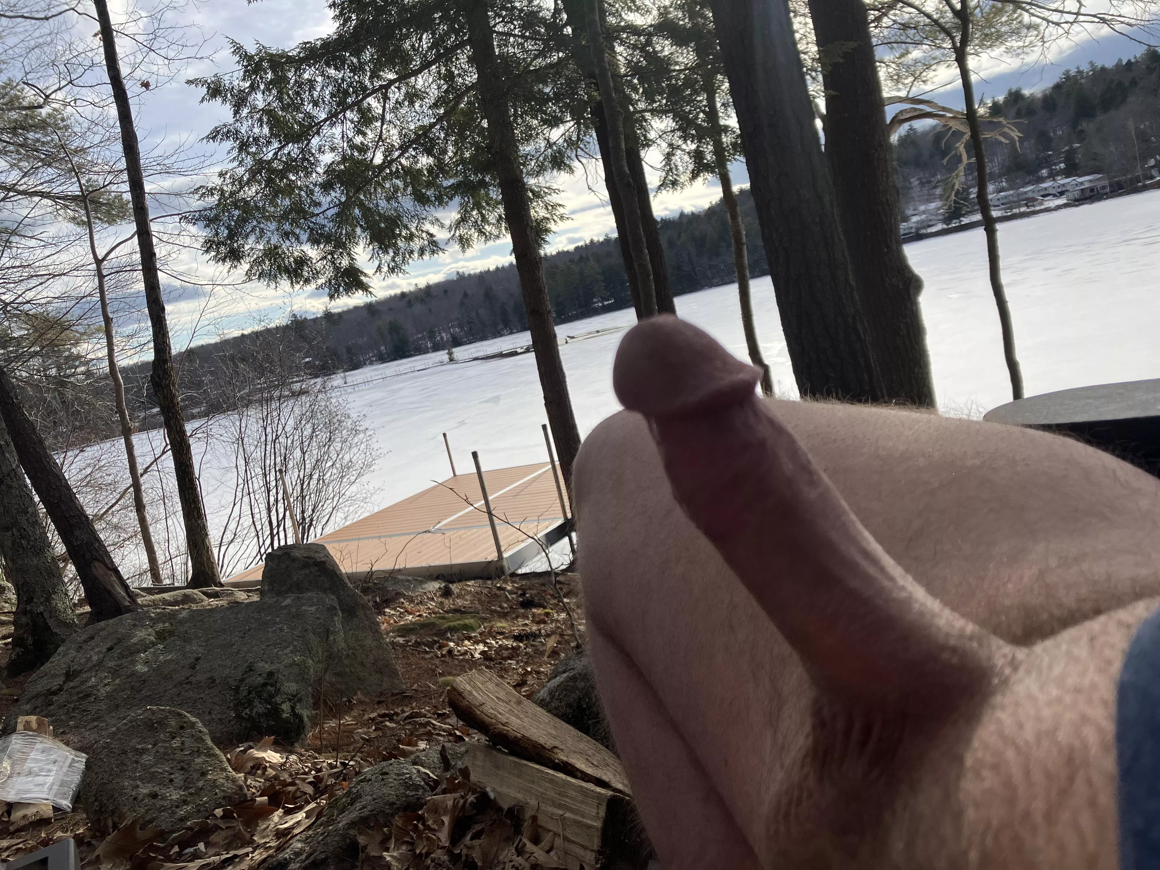 It was a little cold out