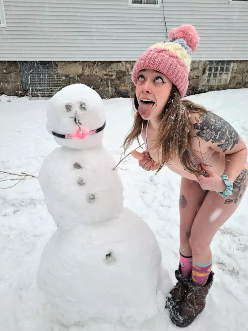 I've got some snow for you to plow uwu