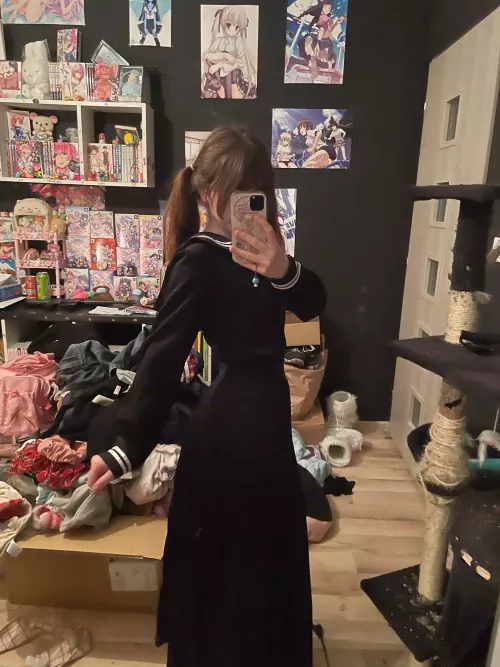 Japanese school girl cosplay