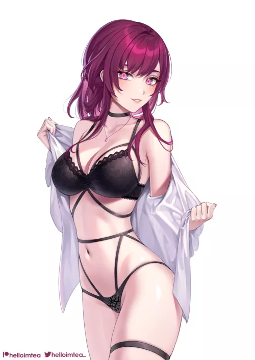 Kafka in her underwear