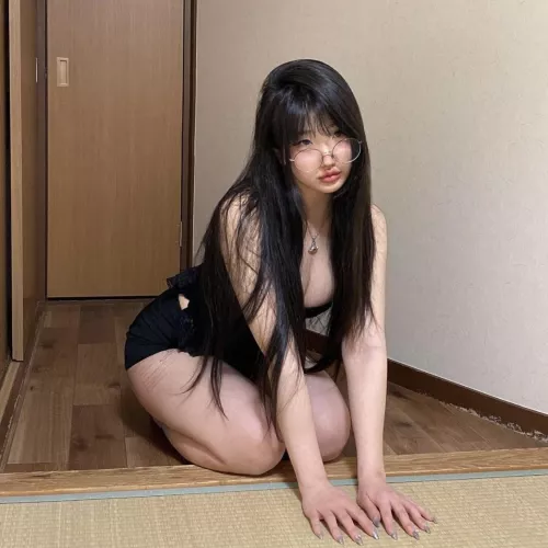 Kneeling and begging for