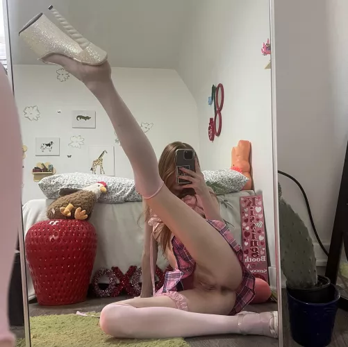 Lick a redhead head to toe