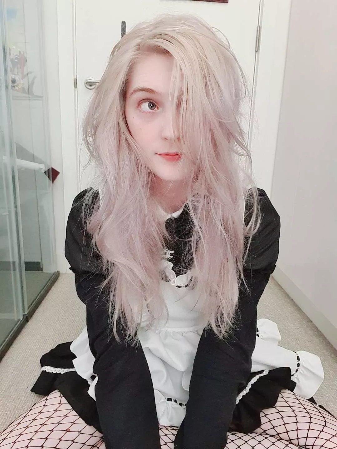 my hair can be cute sometimes maybe