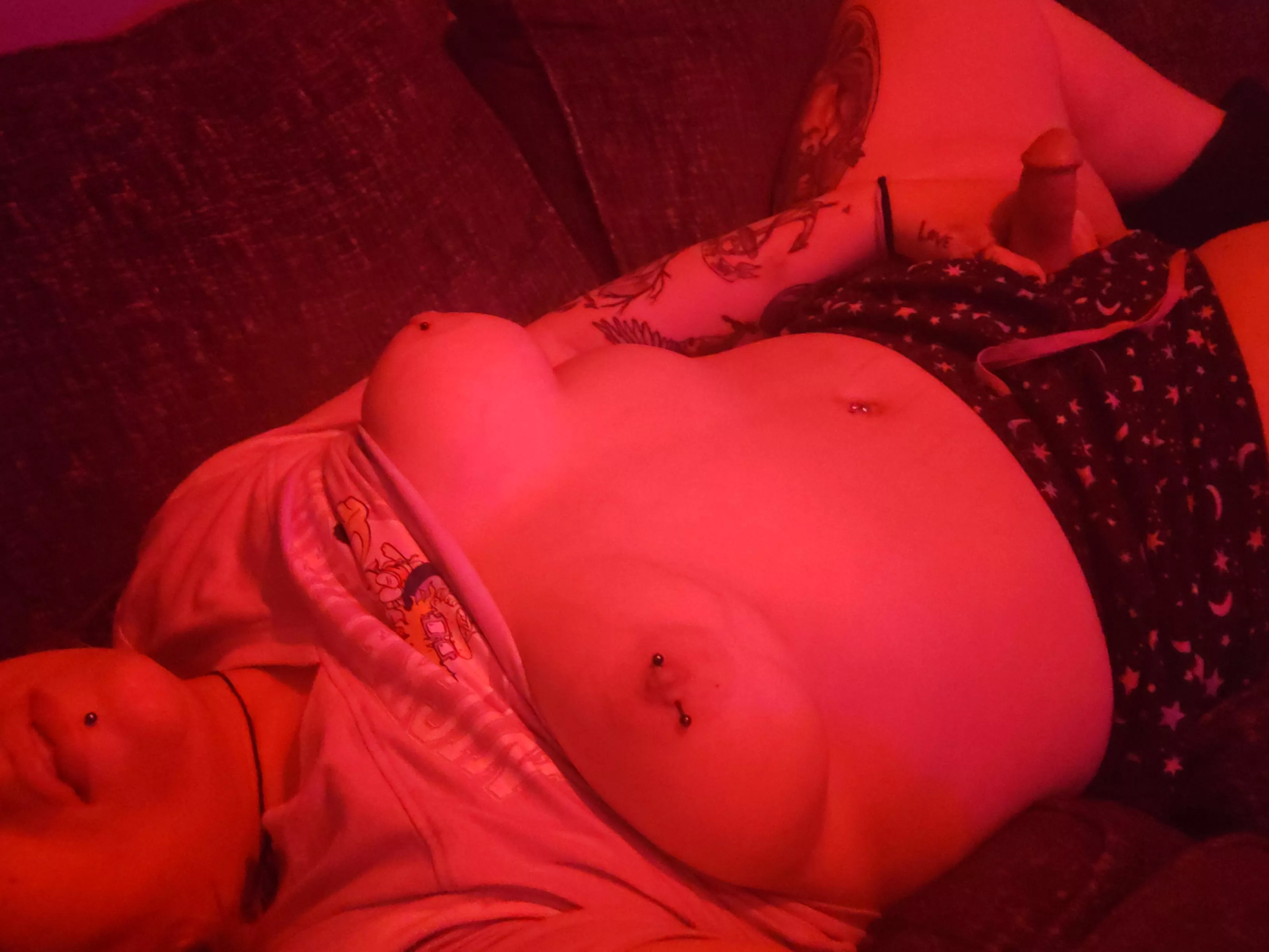 Natural tits. Natural cock.