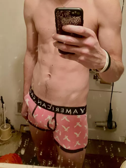 Not much but a dirty mirror