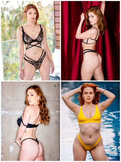Pick 2 redheads for threesome: [Bree Daniels] vs [Jia Lissa] vs [Nala Brooks] vs [Ella Hughes]