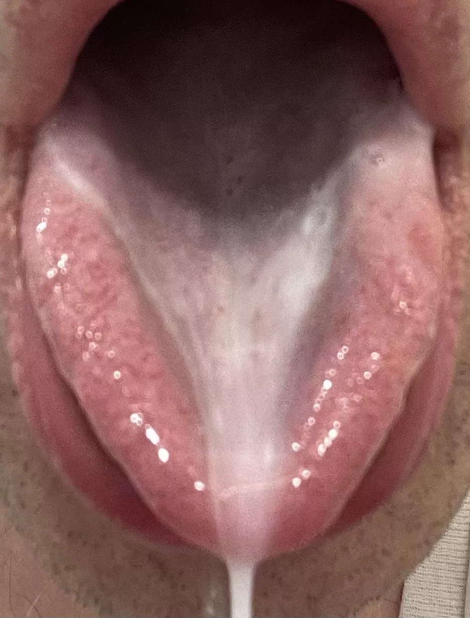 So much cum in my mouth