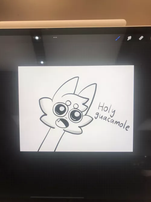 Terrorizing the Apple Store with furry art