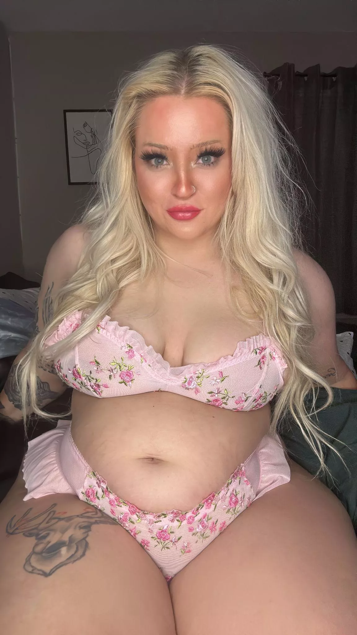 This blonde wants you to stick it in her