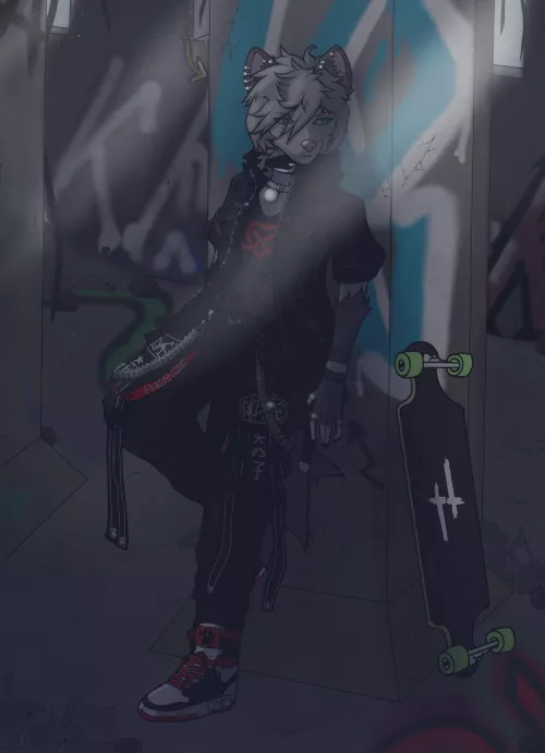 this guy is a real edgy boy