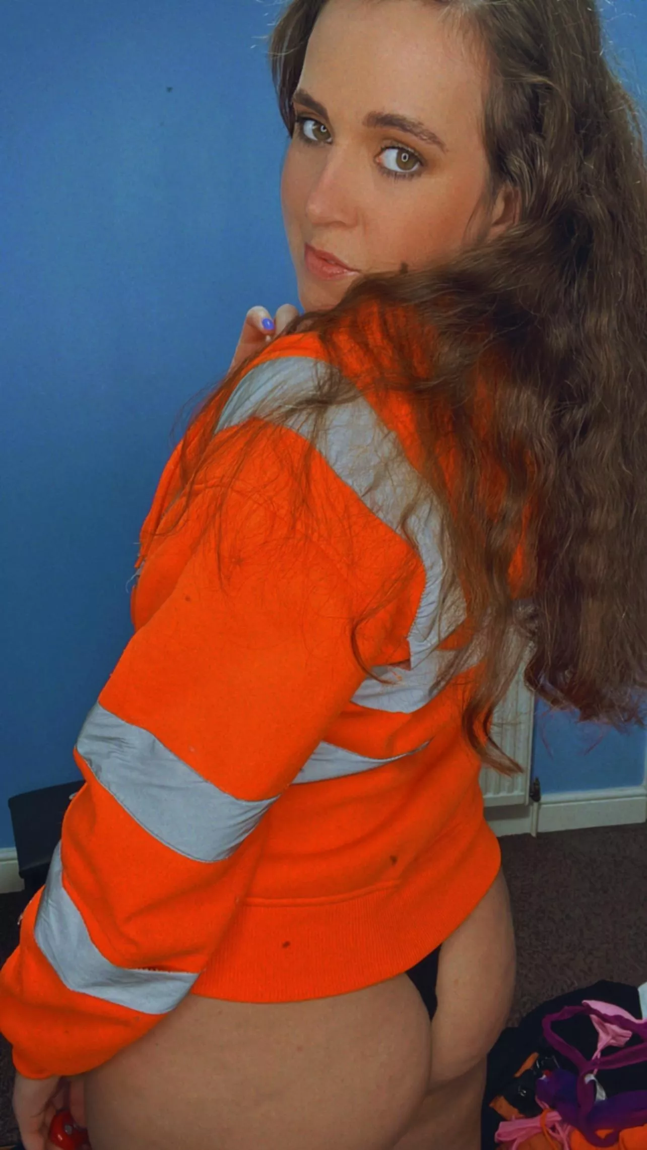 This is how I walk around the house