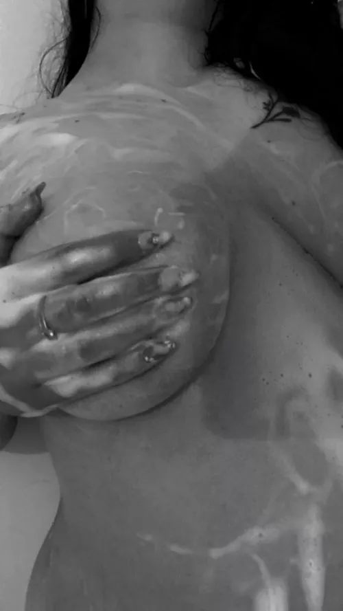 This shower is big enough for more than one person