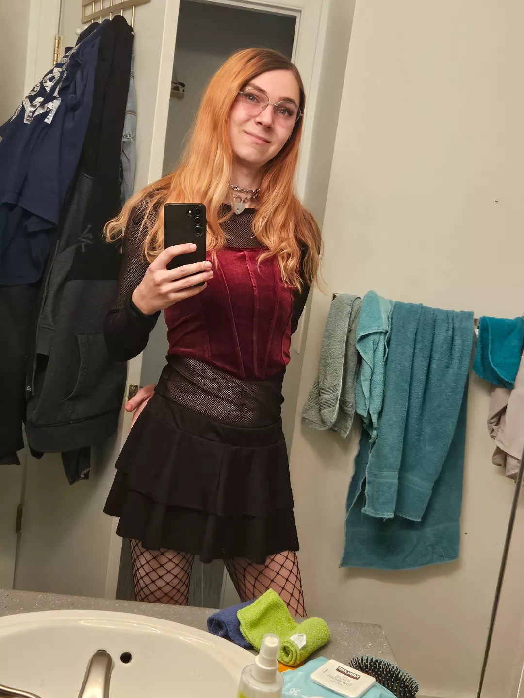 Tried out padding for the first time🥰