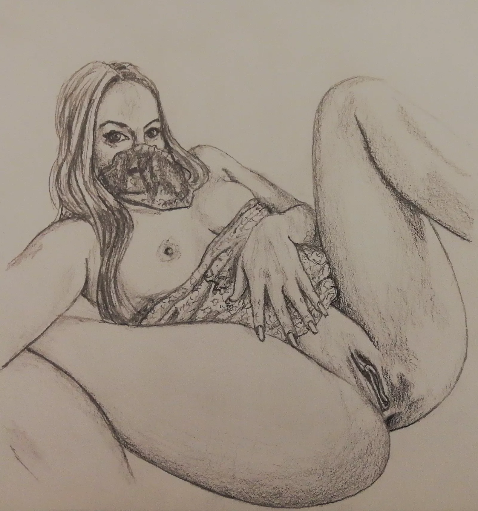 Veiled Nude by Jimmy