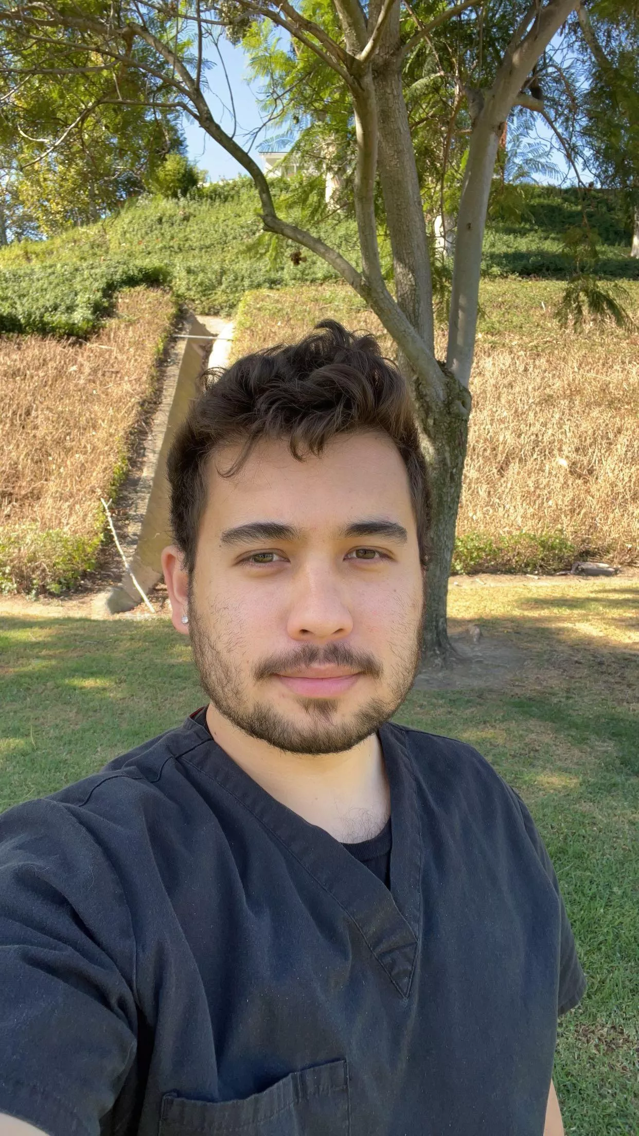 Walking the children in nature