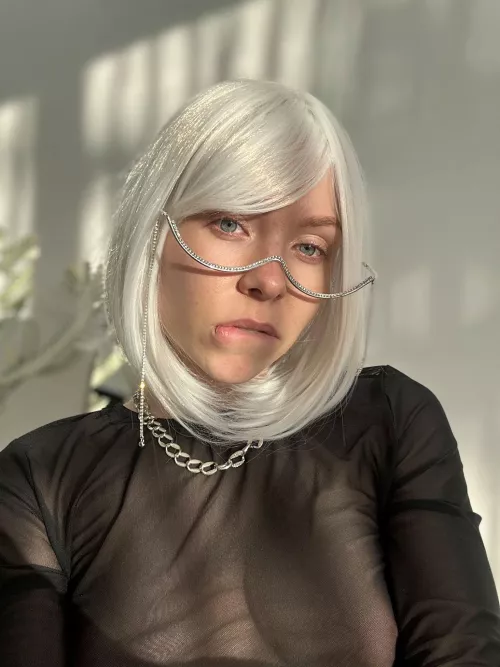 What about a blue-eyed blonde?