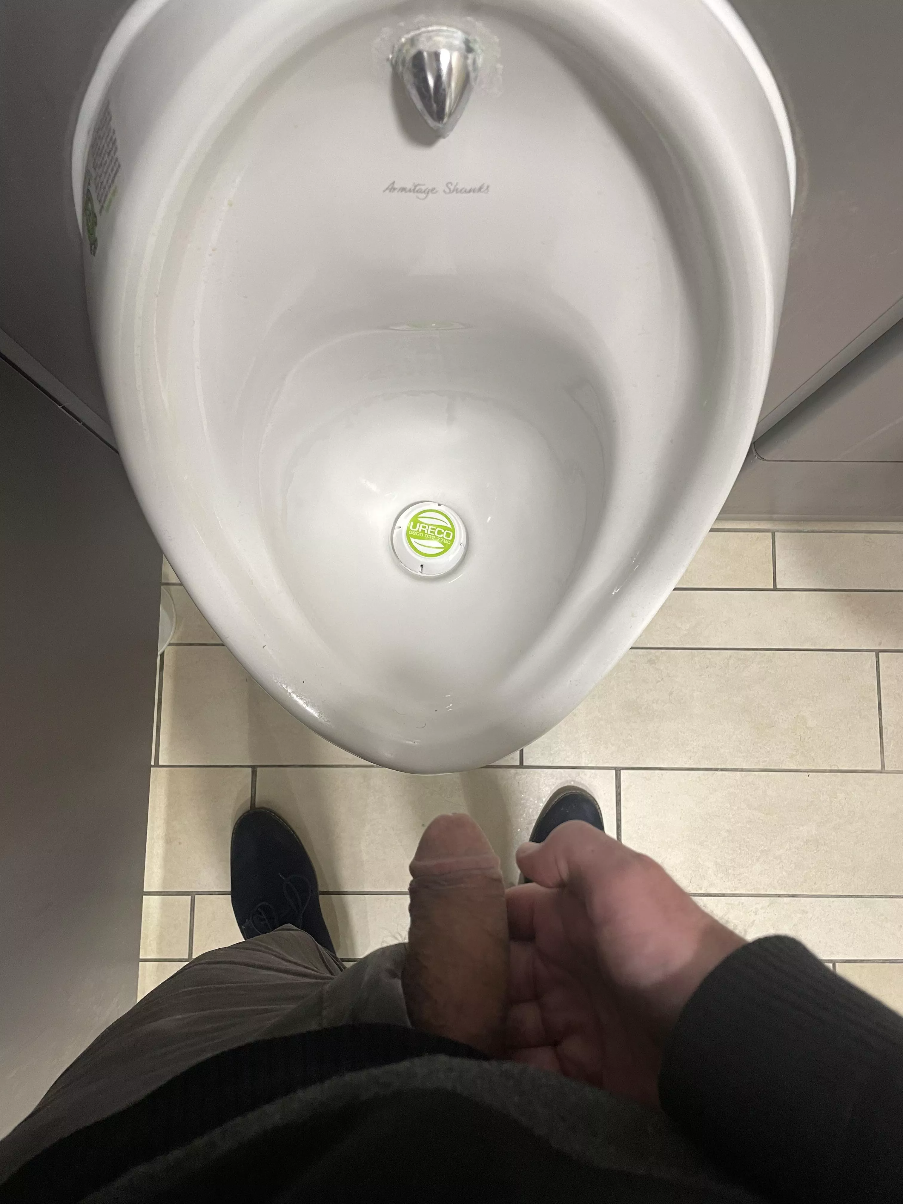 Whenever I go pee, I like to take a moment to admire my softie