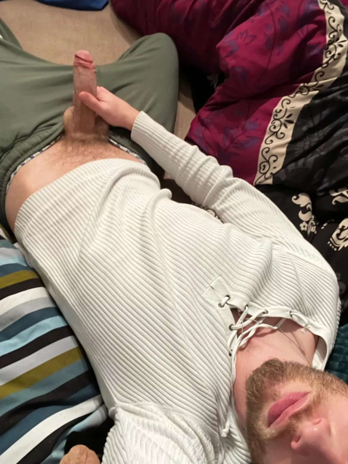 [35] Yea...w8in' for you after a long day. What do we do? 😍😈