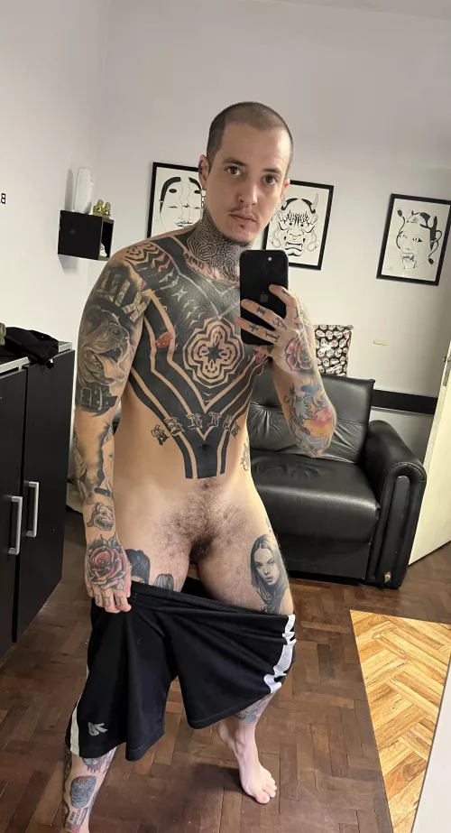 A boy with a lot of holes💦👅