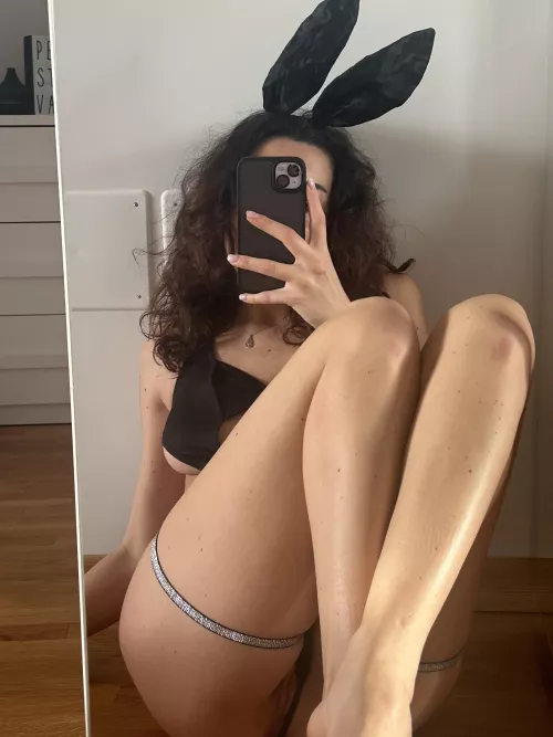 A bunny who would like your carrot.. Discover my 🩵🤍 in bio