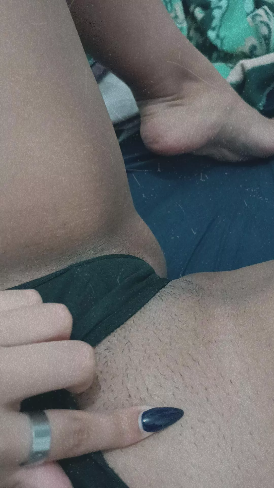 All night with my panties aside