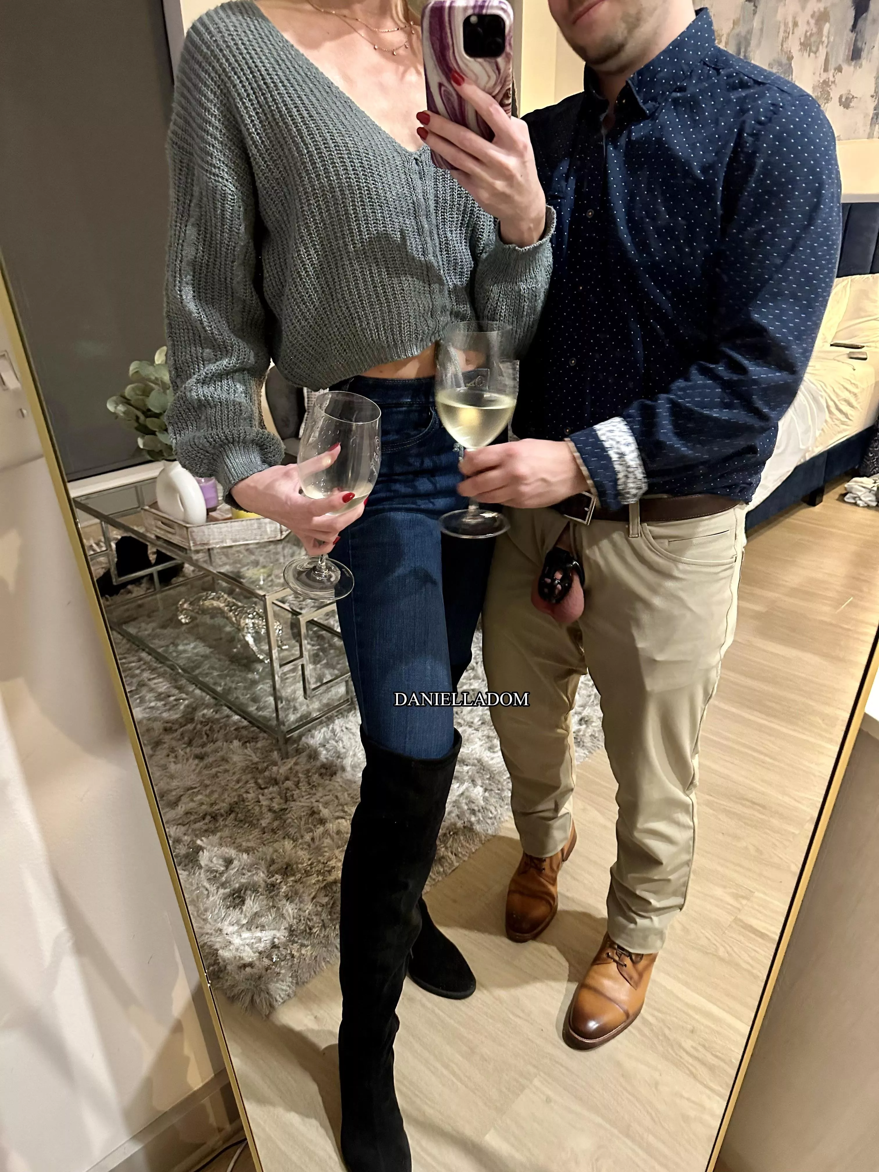 Cheers to being locked!