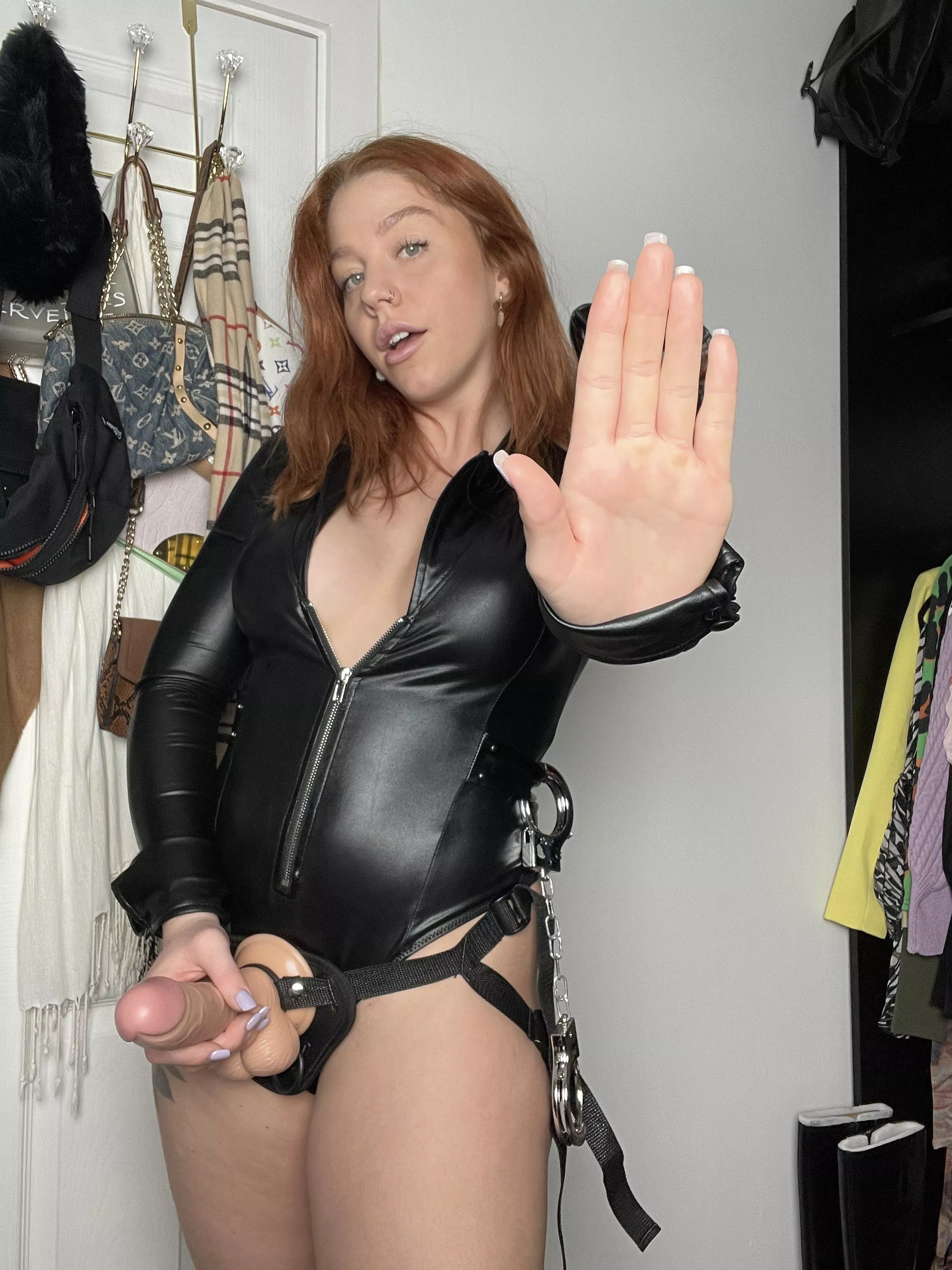 Could you hold it and suck before?