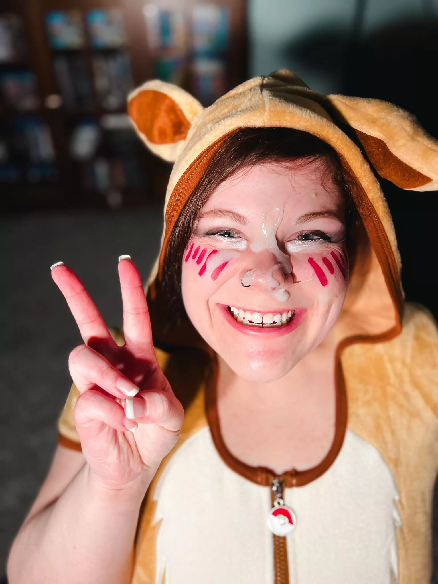 Cozy and Cum Covered