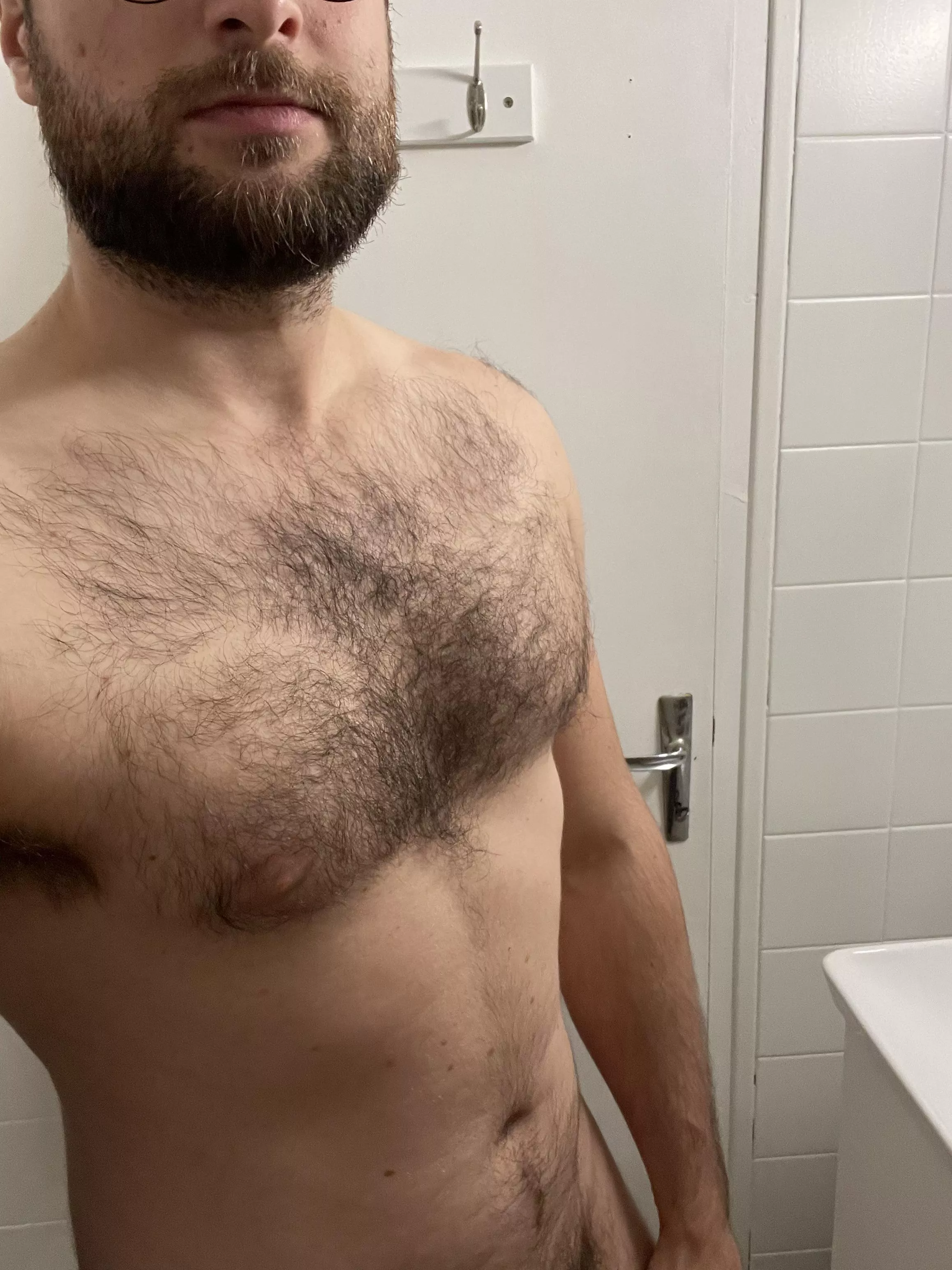 Does my chest hair looks good yet?