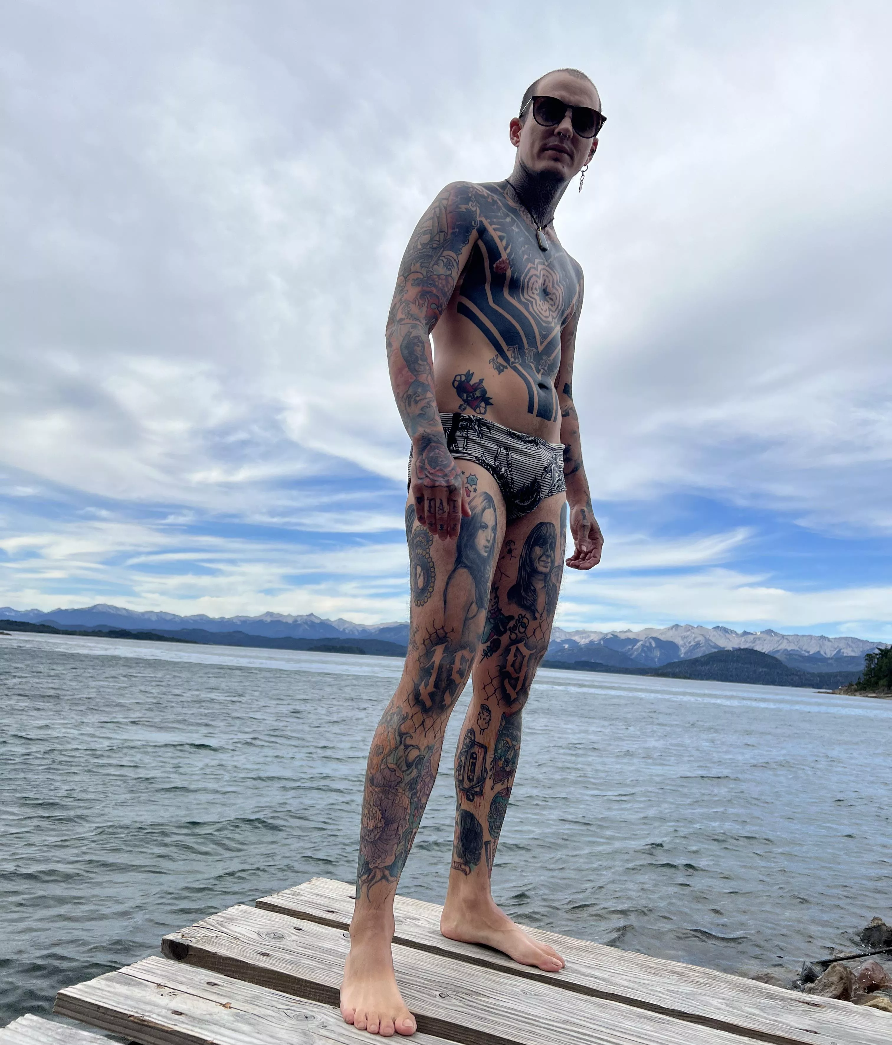 Enjoying the landscape