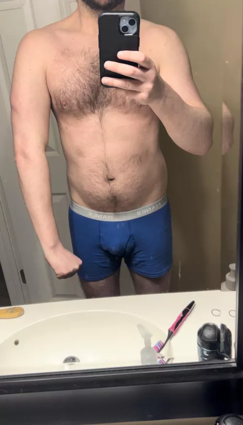 Getting a little muscle 😜