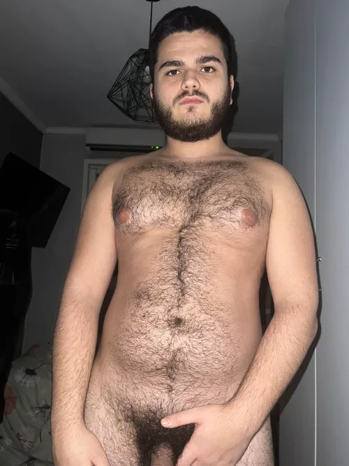 Hairy arabic man