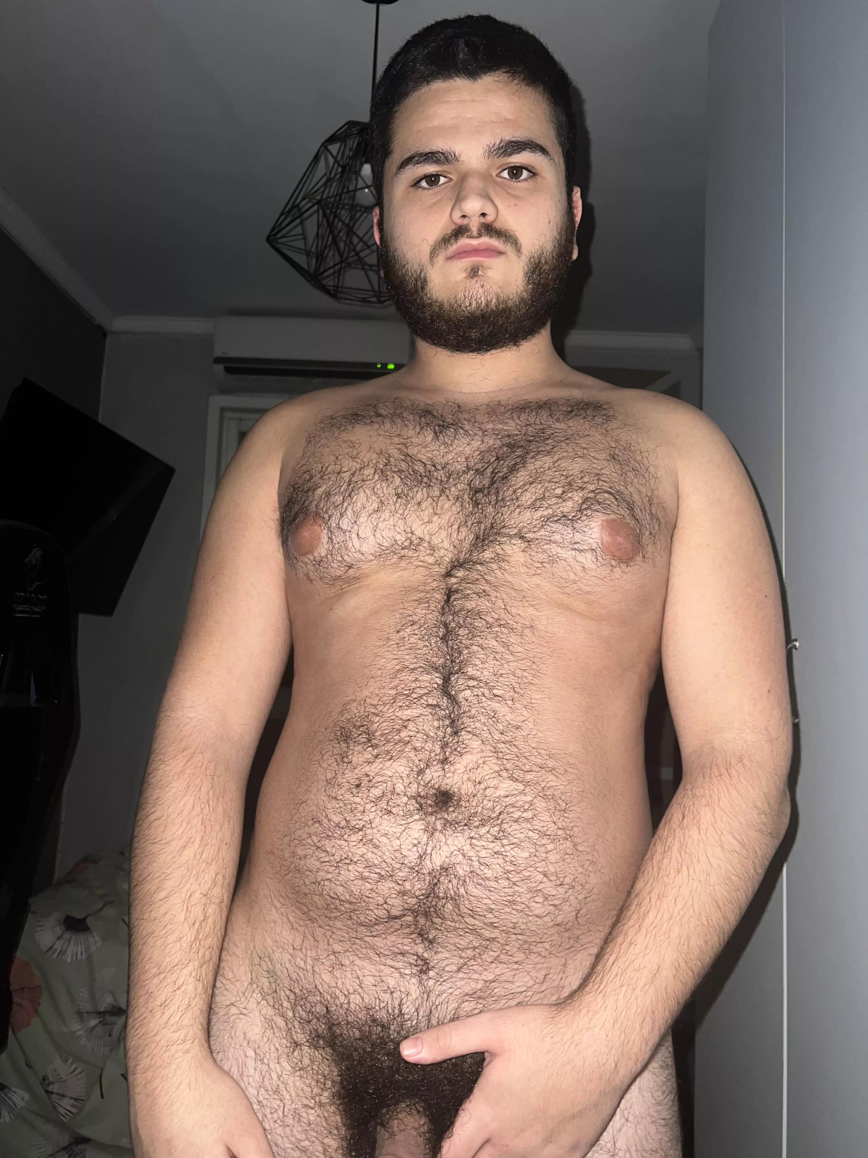 Hairy arabic man
