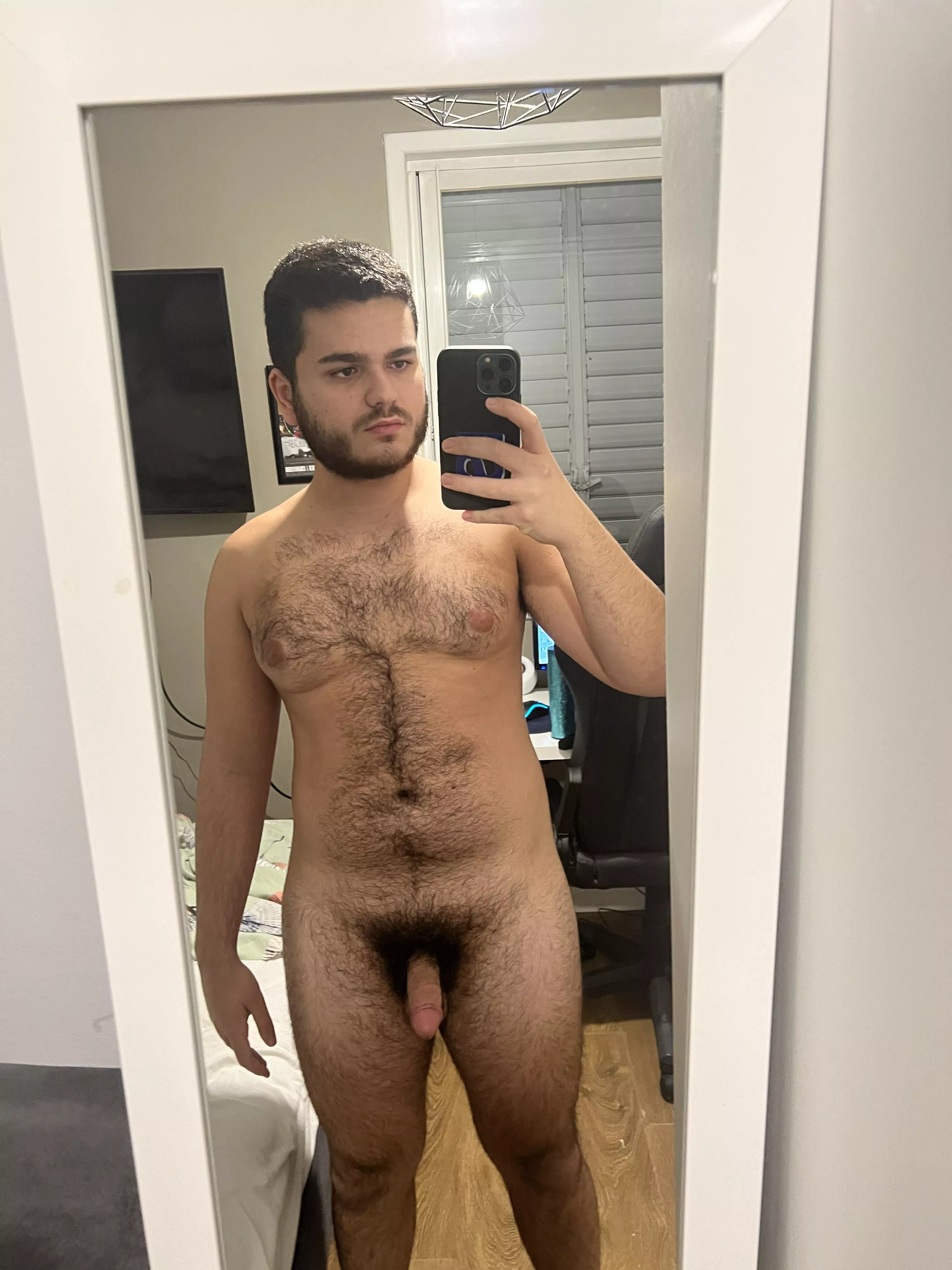 Hairy man