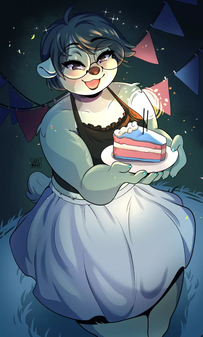 Happy birthday Kassie! By me - (Lazysnout)