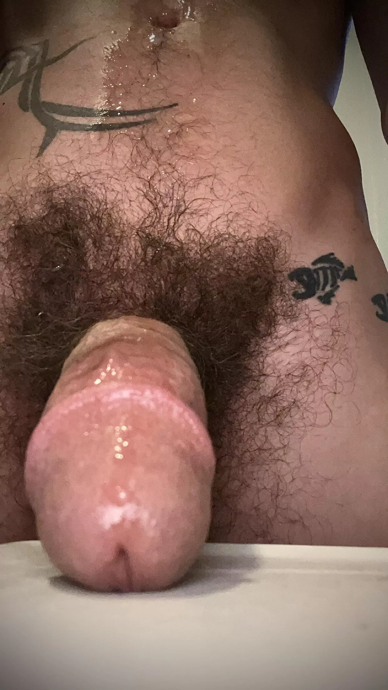 He says good morning 🤤💦💦