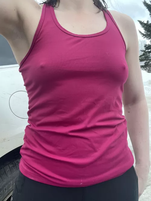 Heading to the gym… will I catch your attention?? 41F