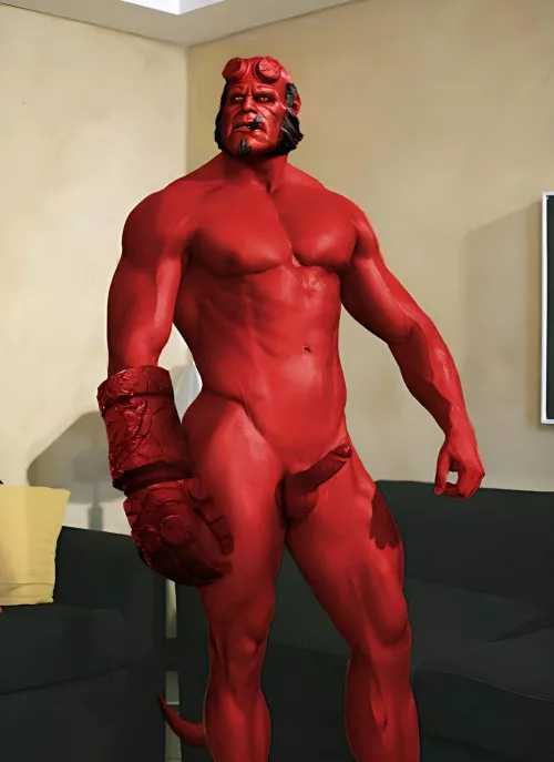 Hellboy nude
